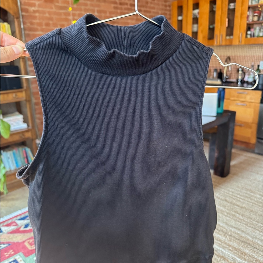 Everlane The Ribbed Mockneck Tank